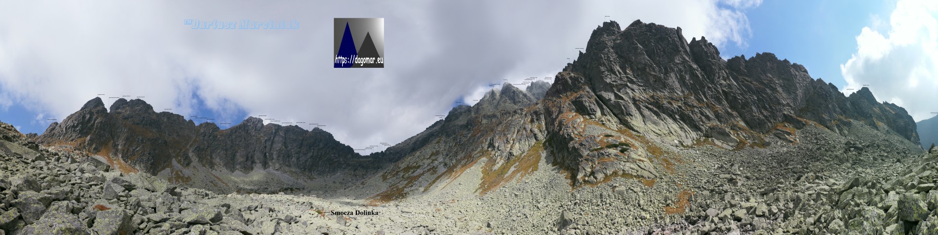 panorama Smoczej Dolinki